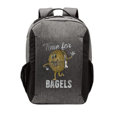 Time For Bagels Breakfast Food Vector Backpack