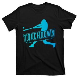 Touchdown Funny Baseball T-Shirt