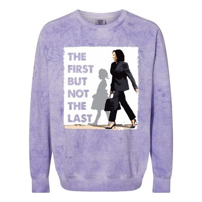 The First But Not The Last Kamala Harris Ruby Bridges Madam Colorblast Crewneck Sweatshirt