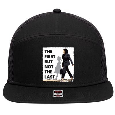 The First But Not The Last Kamala Harris Ruby Bridges Madam 7 Panel Mesh Trucker Snapback Hat