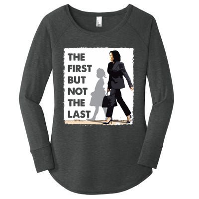 The First But Not The Last Kamala Harris Ruby Bridges Madam Women's Perfect Tri Tunic Long Sleeve Shirt