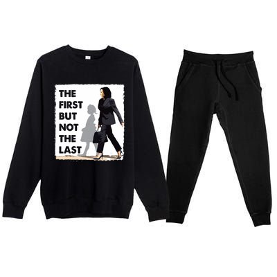 The First But Not The Last Kamala Harris Ruby Bridges Madam Premium Crewneck Sweatsuit Set