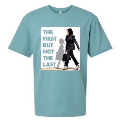 The First But Not The Last Kamala Harris Ruby Bridges Madam Sueded Cloud Jersey T-Shirt