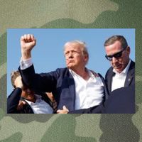 Trump Fist Bump Front And Back CanT Be Killed! Design Legacy Tie Dye Trucker Hat