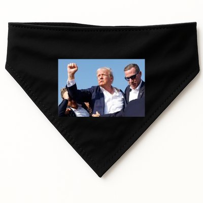 Trump Fist Bump Front And Back CanT Be Killed! Design USA-Made Doggie Bandana