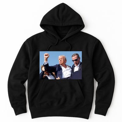 Trump Fist Bump Front And Back CanT Be Killed! Design Hoodie