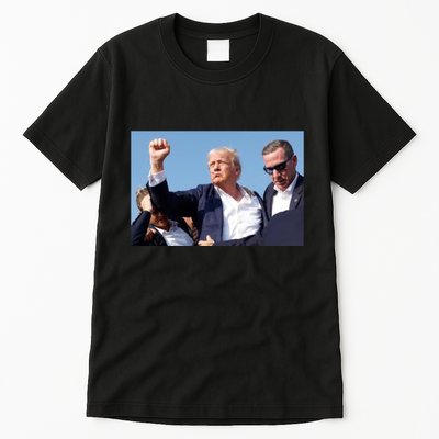 Trump Fist Bump Front And Back CanT Be Killed! Design Tall T-Shirt