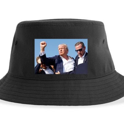 Trump Fist Bump Front And Back CanT Be Killed! Design Sustainable Bucket Hat