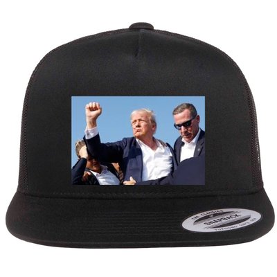 Trump Fist Bump Front And Back CanT Be Killed! Design Flatbill Hat