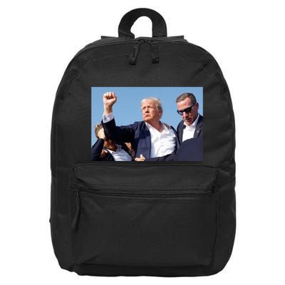 Trump Fist Bump Front And Back CanT Be Killed! Design 16 in Basic Backpack
