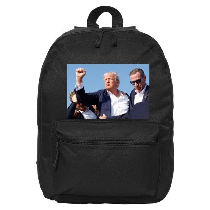 Trump Fist Bump Front And Back CanT Be Killed! Design 16 in Basic Backpack