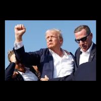 Trump Fist Bump Front And Back CanT Be Killed! Design 16 in Basic Backpack