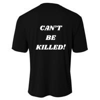 Trump Fist Bump Front And Back CanT Be Killed! Design Youth Performance Sprint T-Shirt