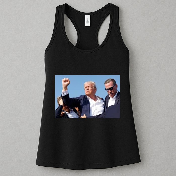 Trump Fist Bump Front And Back CanT Be Killed! Design Womens Tank Top