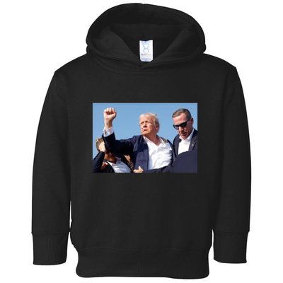 Trump Fist Bump Front And Back CanT Be Killed! Design Toddler Hoodie