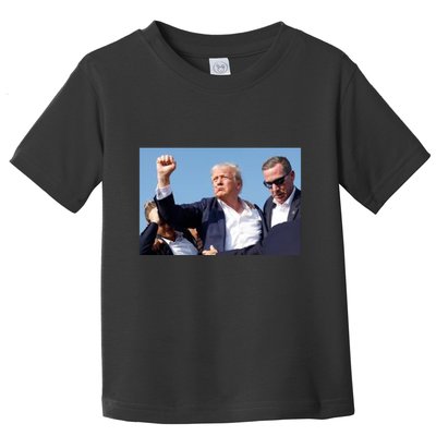 Trump Fist Bump Front And Back CanT Be Killed! Design Toddler T-Shirt