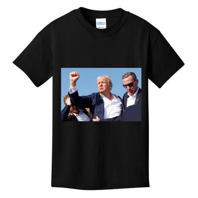 Trump Fist Bump Front And Back CanT Be Killed! Design Kids T-Shirt