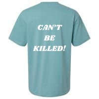 Trump Fist Bump Front And Back CanT Be Killed! Design Sueded Cloud Jersey T-Shirt