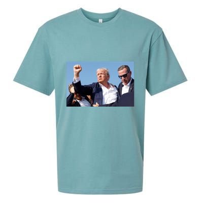 Trump Fist Bump Front And Back CanT Be Killed! Design Sueded Cloud Jersey T-Shirt