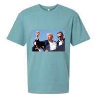 Trump Fist Bump Front And Back CanT Be Killed! Design Sueded Cloud Jersey T-Shirt