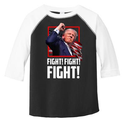 Trump Face Blood Fight Fight Fight Shot Assassination Attempt 2024 Toddler Fine Jersey T-Shirt