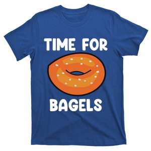 Time For Bagels Funny Bagel Lover Baking Gift T-Shirt