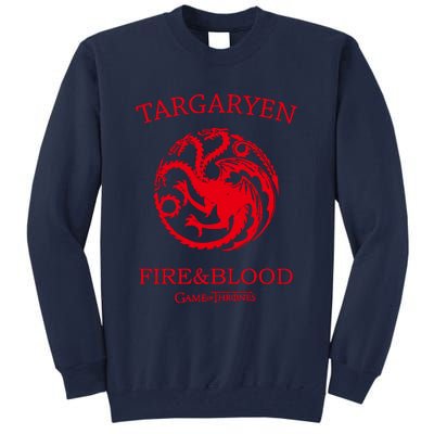 Targaryen Fire & Blood Tall Sweatshirt