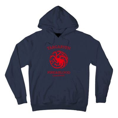 Targaryen Fire & Blood Tall Hoodie