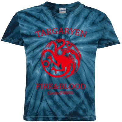 Targaryen Fire & Blood Kids Tie-Dye T-Shirt