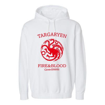 Targaryen Fire & Blood Garment-Dyed Fleece Hoodie