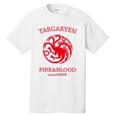 Targaryen Fire & Blood Tall T-Shirt