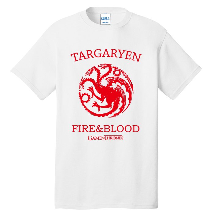 Targaryen Fire & Blood Tall T-Shirt