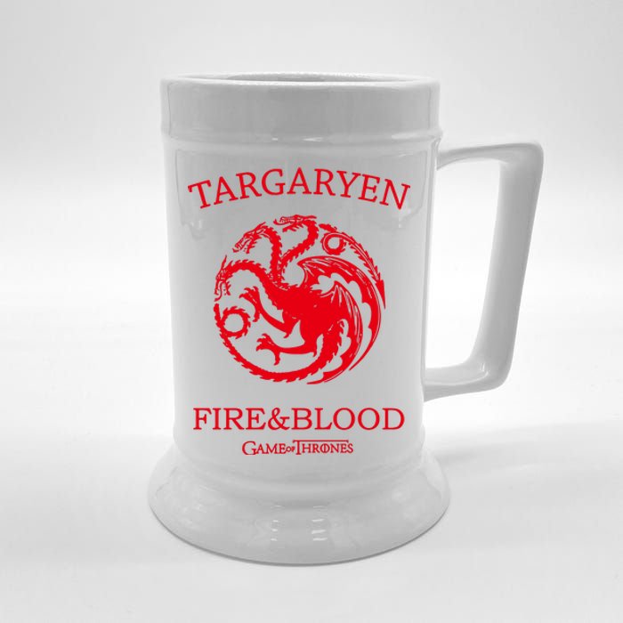 Targaryen Fire & Blood Beer Stein