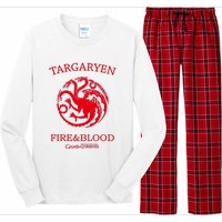 Targaryen Fire & Blood Long Sleeve Pajama Set