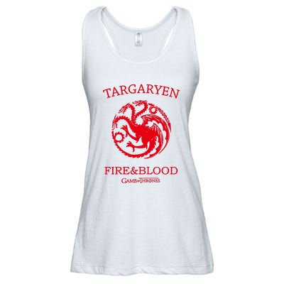 Targaryen Fire & Blood Ladies Essential Flowy Tank