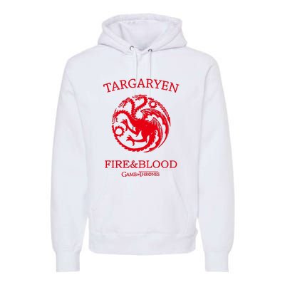 Targaryen Fire & Blood Premium Hoodie