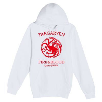 Targaryen Fire & Blood Premium Pullover Hoodie