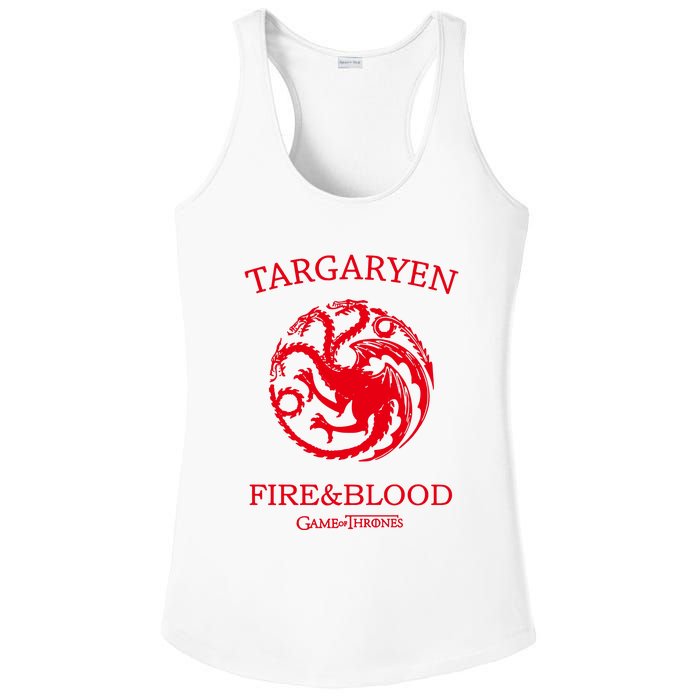 Targaryen Fire & Blood Ladies PosiCharge Competitor Racerback Tank