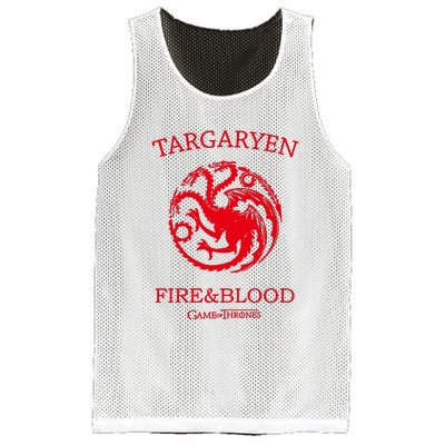 Targaryen Fire & Blood Mesh Reversible Basketball Jersey Tank