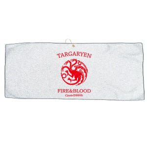 Targaryen Fire & Blood Large Microfiber Waffle Golf Towel