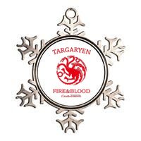 Targaryen Fire & Blood Metallic Star Ornament