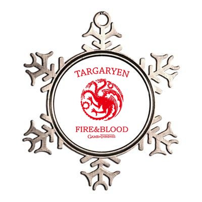 Targaryen Fire & Blood Metallic Star Ornament