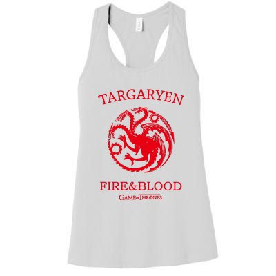 Targaryen Fire & Blood Women's Racerback Tank