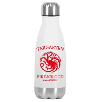 Targaryen Fire & Blood Stainless Steel Insulated Water Bottle