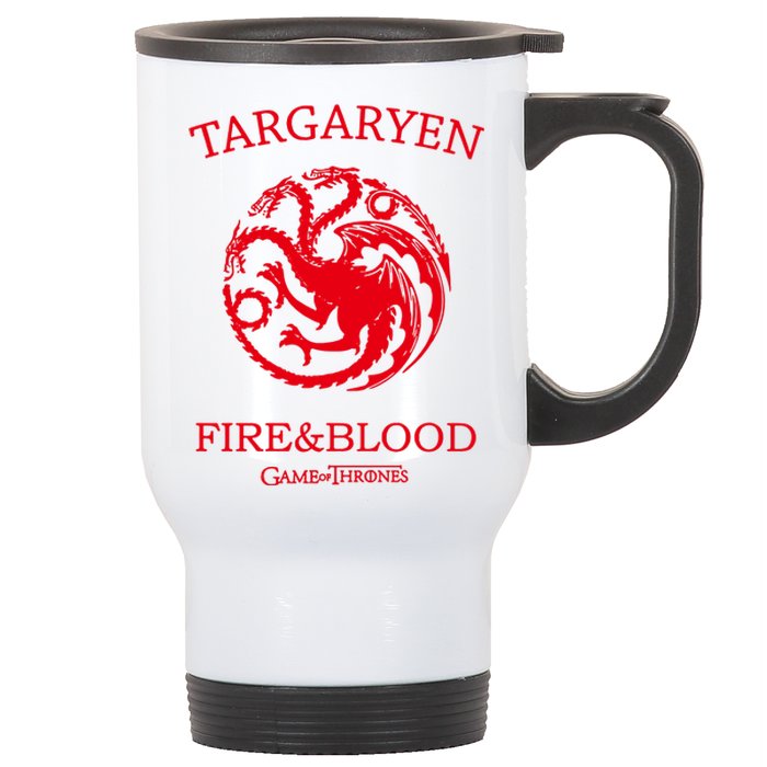 Targaryen Fire & Blood Stainless Steel Travel Mug