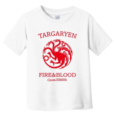 Targaryen Fire & Blood Toddler T-Shirt