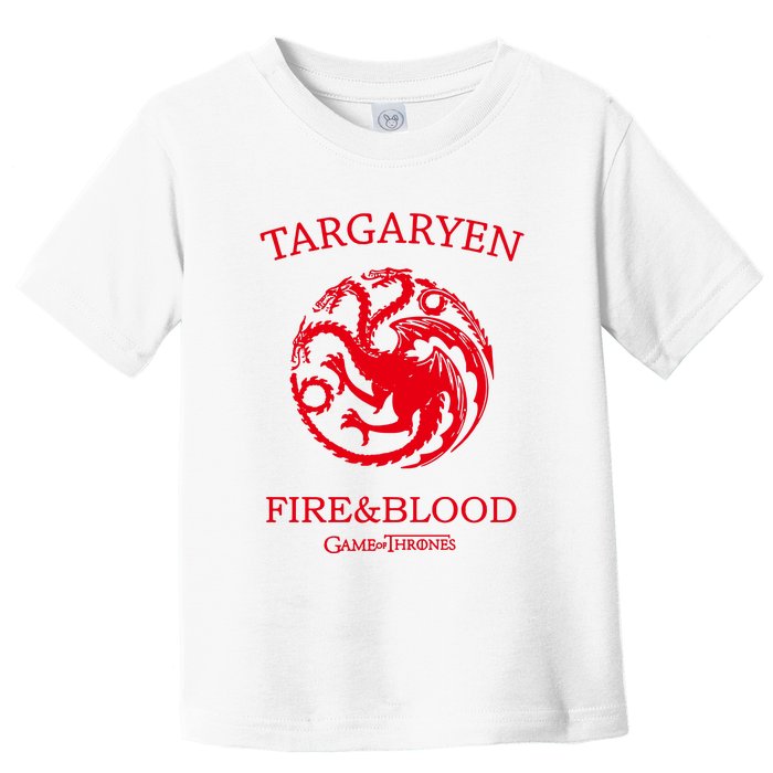 Targaryen Fire & Blood Toddler T-Shirt