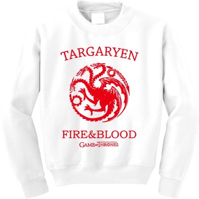 Targaryen Fire & Blood Kids Sweatshirt