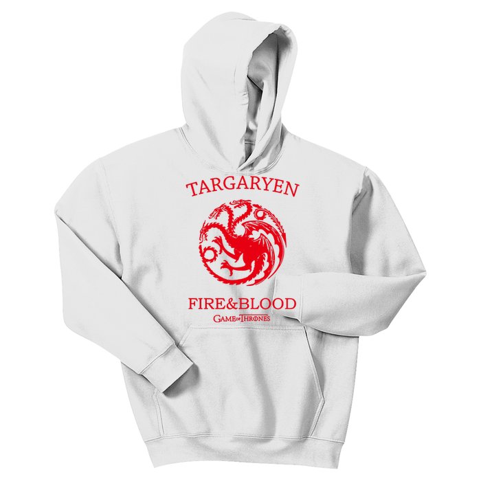 Targaryen Fire & Blood Kids Hoodie