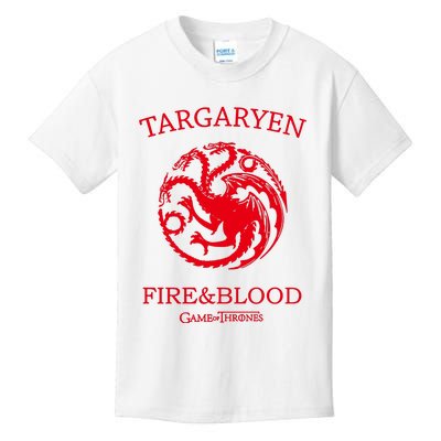 Targaryen Fire & Blood Kids T-Shirt